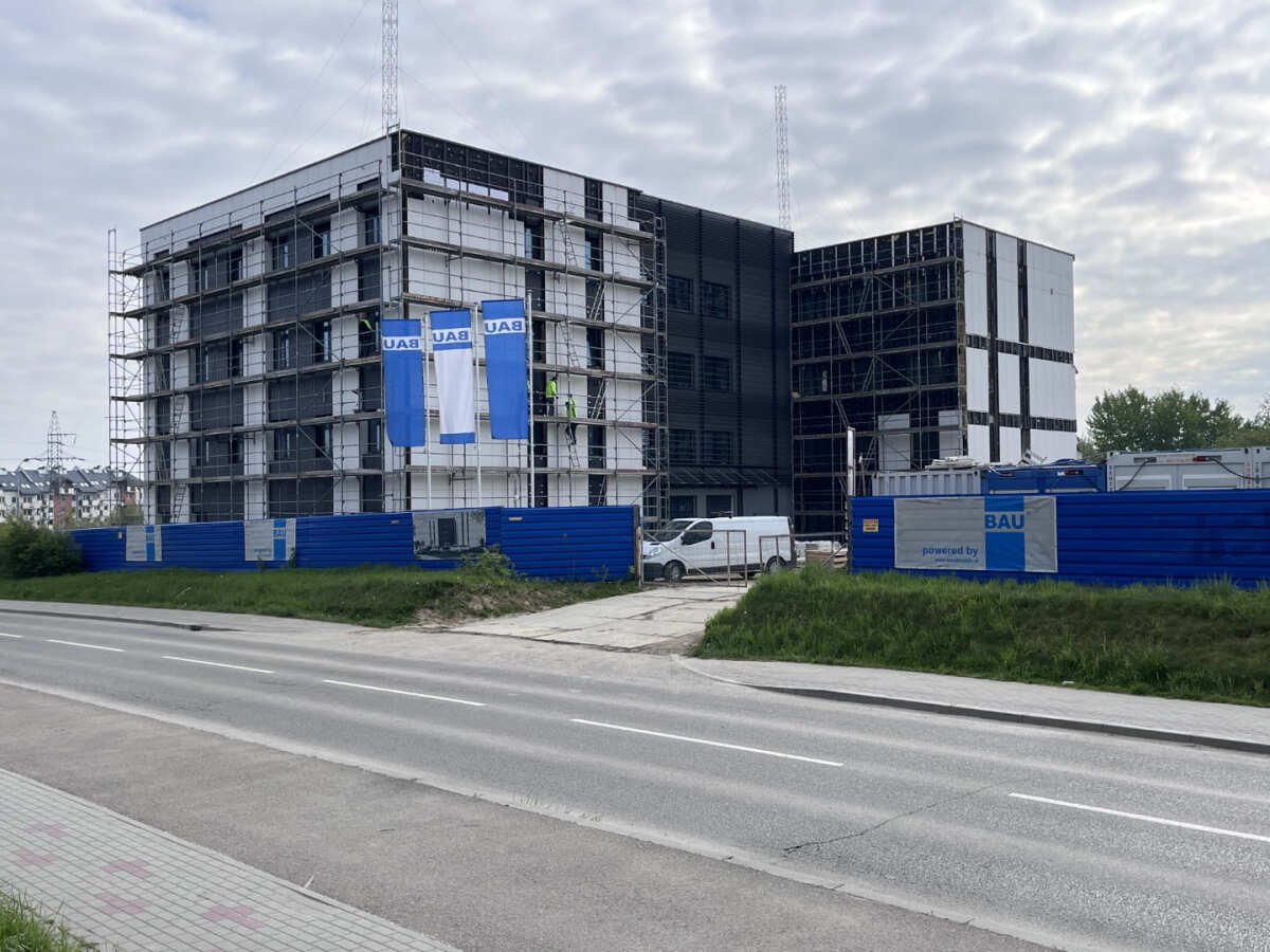 Budowa nowej siedziby II Komisariatu Policji w Rzeszowie [kwiecień 2024]